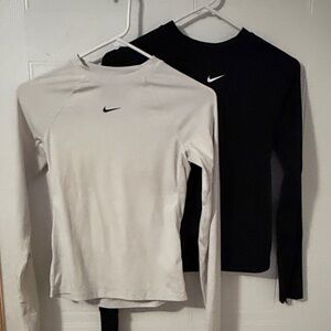 Women's Nike Pro Dri Fit- Black and White